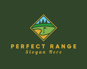 Golf Course Diamond logo design