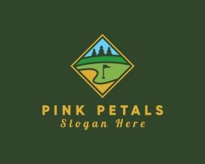 Golf Course Diamond logo design