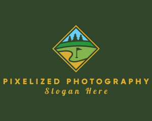 Golf Course Diamond logo design