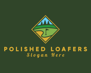 Golf Course Diamond logo design