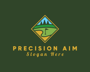 Golf Course Diamond logo design