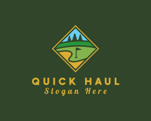 Golf Course Diamond logo design