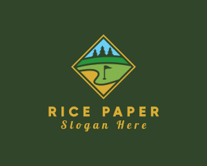 Golf Course Diamond logo design