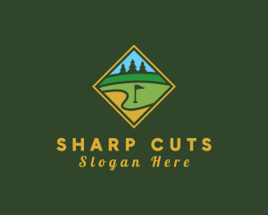 Golf Course Diamond logo design