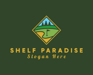 Golf Course Diamond logo design