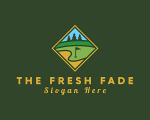 Golf Course Diamond logo design