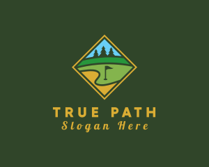 Golf Course Diamond logo design