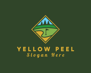 Golf Course Diamond logo design