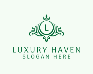 Royal Luxury Crown logo design