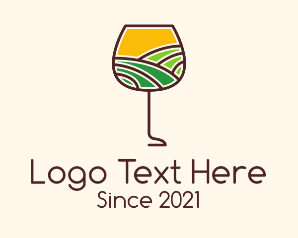 Wine logo example 2