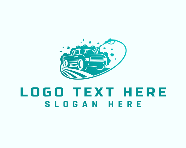 Pick Up Truck logo example 3