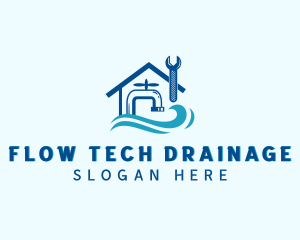 Plumbing Wrench Home Renovation logo