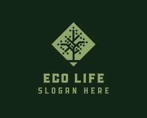 Tree Eco Park logo design