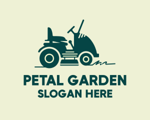 Lawn Mower Ride logo design