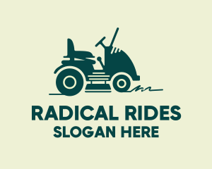 Lawn Mower Ride logo design