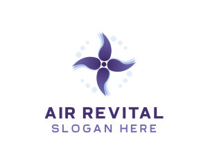 Cool Wind Ventilation logo design