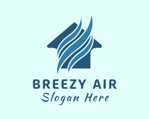 Home Cooling Air Ventilation  logo design