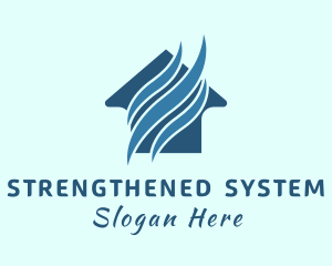 Home Cooling Air Ventilation  logo design