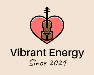 Violin Musician Love logo