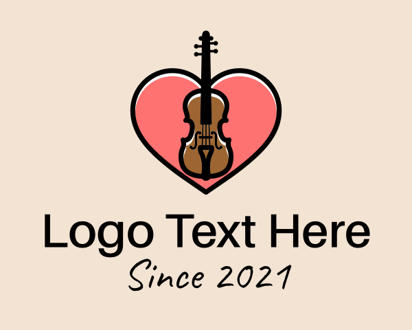 Violin Class logo example 1