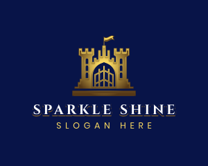 Stately Castle Tower Logo