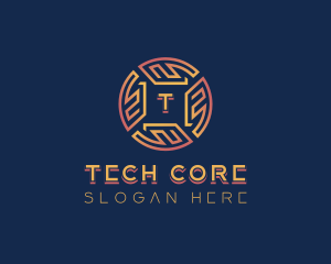 Technology Cyberspace Programming logo design