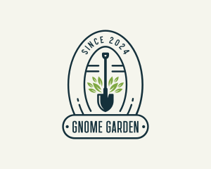 Yard Gardening Shovel logo design