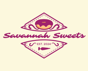 Sweet Doughnut Bread logo design