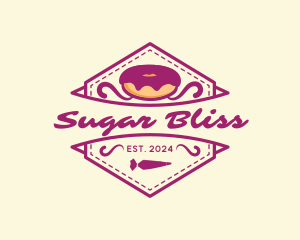 Sweet Doughnut Bread logo design