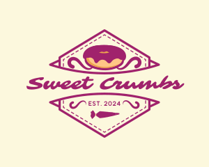 Sweet Doughnut Bread logo design