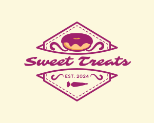 Sweet Doughnut Bread logo design