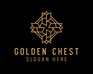 Golden Cross Relic logo design