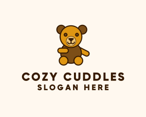 Toy Bear Plushie logo design