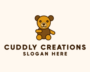 Toy Bear Plushie logo design