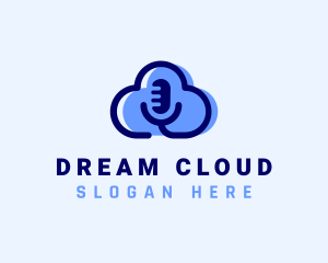 Cloud Music Podcast logo design