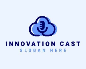 Cloud Music Podcast logo design