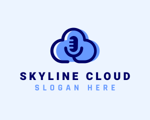 Cloud Music Podcast logo design