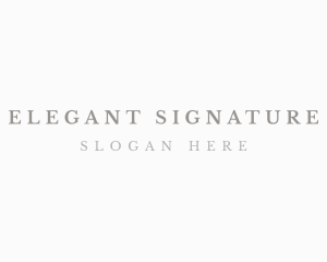 Elegant Premium Company logo design