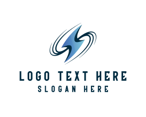 Lightning Swoosh Energy logo