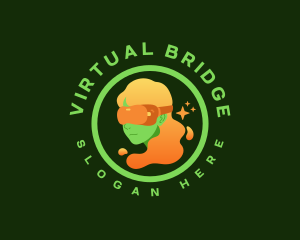 Virtual Gamer Girl logo