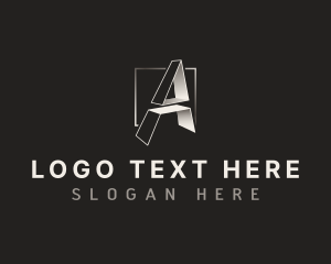 Industrial Construction Letter A logo