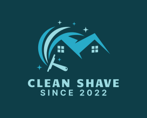 Household Wiper Cleaning logo design