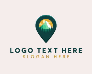 Mountain Travel Destination logo