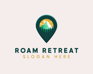Mountain Travel Destination logo