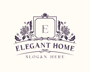 Luxury Floral Boutique logo design