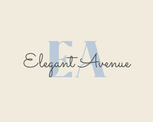 Elegant Beauty Cursive logo design