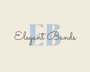 Elegant Beauty Cursive logo design