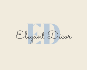 Elegant Beauty Cursive logo design