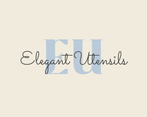 Elegant Beauty Cursive logo design