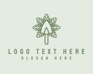 Nature Leaf Shovel logo